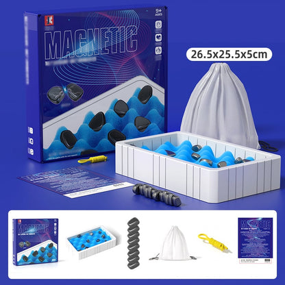 🔥【-48%】MAGNETIC GO! Szachy 15s 🧲 Kara+Logika 👪🚗✈️