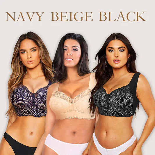 🔥Ultimate Lift Stretch Full Shape Seamless Lace Bra