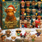 🎁Early Christmas Sale 50% OFF🎅🐮Highland Cow Advent Calendar 2025