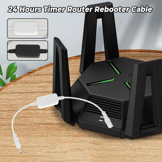 🔥Kup 1, drugi gratis🔥24-godzinny timer do restartowania routera Kabel