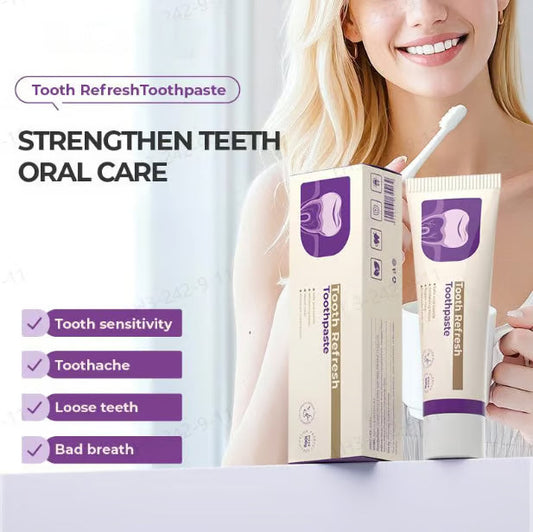 😁🦷Pasta do zębów Kreain Nature Oral Care, świeży oddech, zapobieganie utracie zębów, naturalne składniki, delikatna pielęgnacja