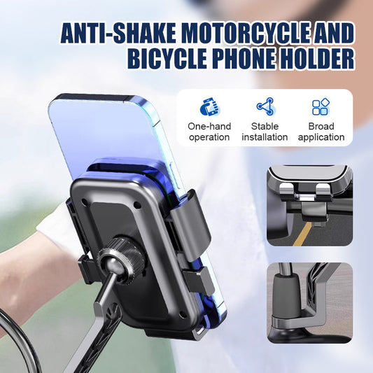 Antywstrząsowy uchwyt na telefon do motocykla i roweru