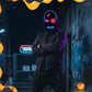 🎁W zestawie świecące rękawiczki💀🔥 Maska czaszki LED na Halloween