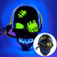 🎁W zestawie świecące rękawiczki💀🔥 Maska czaszki LED na Halloween