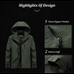 Outdoor Casual Windproof Waterproof Jacket