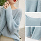 Women’s Fluffy Mohair Knitting Sweater-6