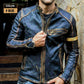 Men’s Classic Motorcycle Leather Jacket