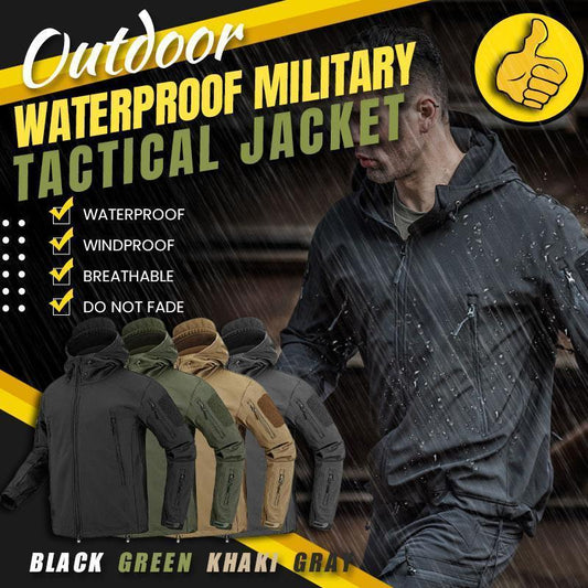 （50% OFF & Free Shipping）Outdoor Waterproof Military Tactical Jacket