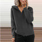 Ladies Lapel Zipper Jacket