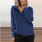 Ladies Lapel Zipper Jacket