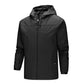 Men's Solid Color Windproof Mountaineering Jacket Coat